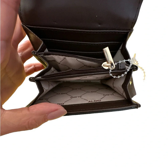 ALDO Brown Small Wallet BNWT - Picture 5 of 5